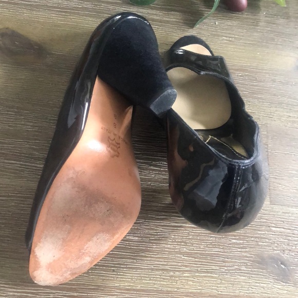 Zac Posen Patent Leather Peep Toe Pumps - Picture 4 of 4